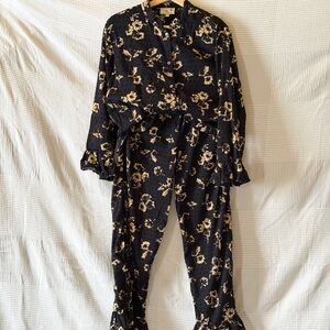 Mille Floral Black Set